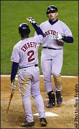 Carl Everett, Jason Varitek