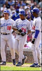 Adrian Beltre, Charlie Reliford and Devon White