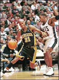 Reggie Miller, Kendall Gill