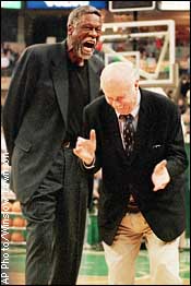 Bill Russell and Red Auerbach