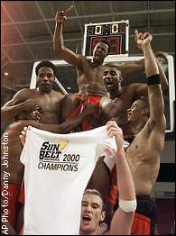 Ragin' Cajuns celebrate