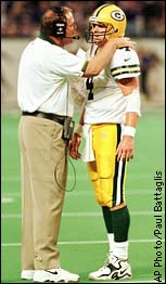 Mike Holmgren, Brett Favre