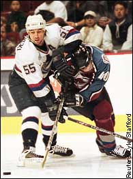 Alex Tanguay, Ed Jovanovski