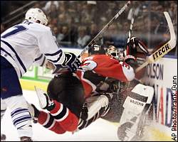 Wendel Clark, Jason York, Ron Tugnutt