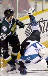 Sergei Zubov and Patrick Marleau